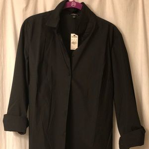 NEW FITTED BLACK SHIRT